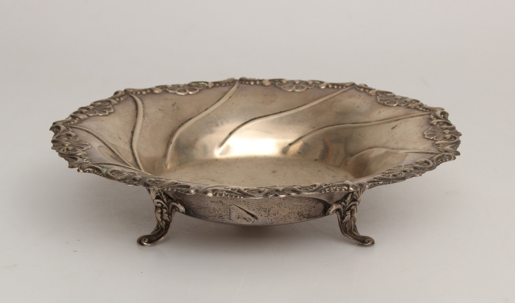  Silver sweet dish