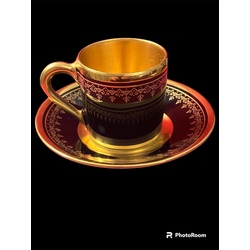 P.PASTAUD Limoges coffee cup