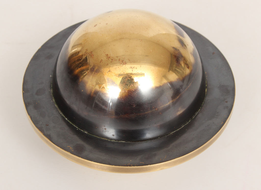 Brass ashtray in the shape of Saturn