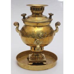 Rare, small 2l samovar with tray