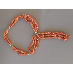 Amber honey colored beads 119 gr.