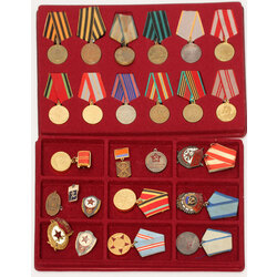 Medal collection 25 pcs