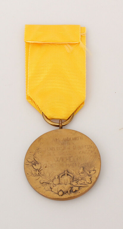 Wilhelm II of Prussia central medal