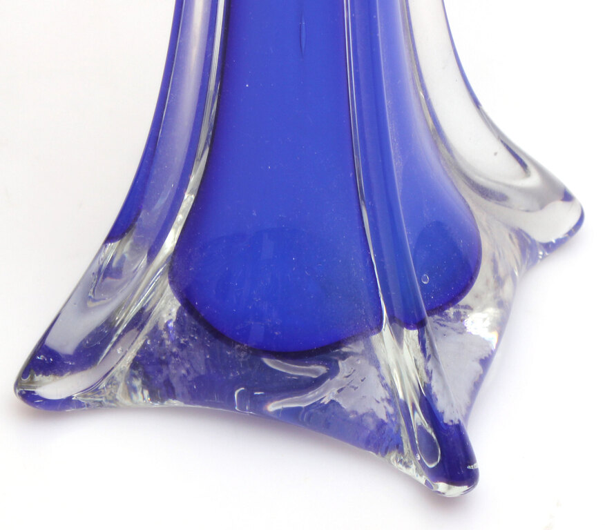 Iļguciems glass factory glass vase 