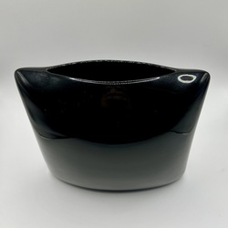 Large vase-pillow.Rosenthal.Perfect black.Modern.