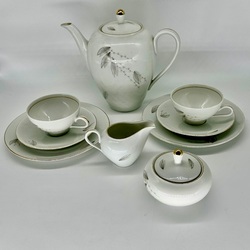 Tea and coffee set “Breakfast for two” Art Deco.Bavaria.