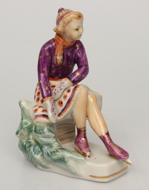 Porcelain figure Skater