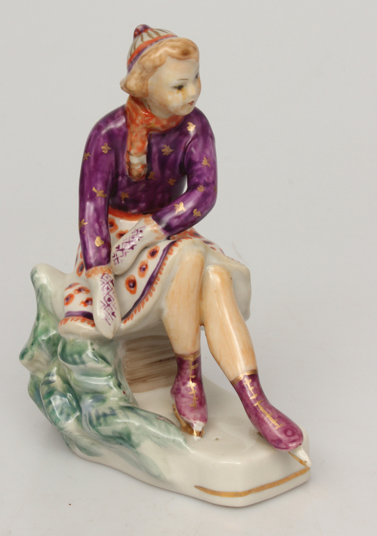 Porcelain figure Skater