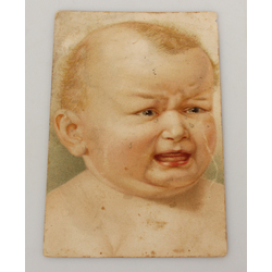 Postcard Crying Child