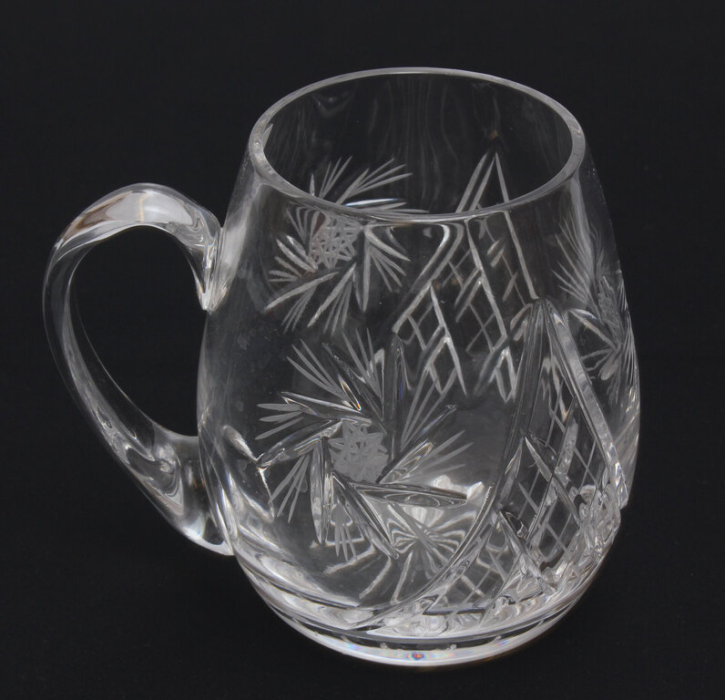 Crystal beer mug  