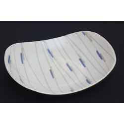 Art Deco style porcelain plate