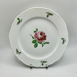 Dish. Rose motif.Hutschenreuther