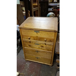 Pine wood secretary pulpit