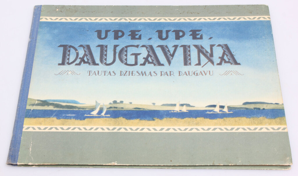 Divas grāmatas ''Upe, upe Daugaviņa'' un ''Учебникъ английскаго языка