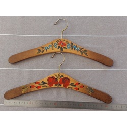 2 pcs. Vintage clothes hangers 