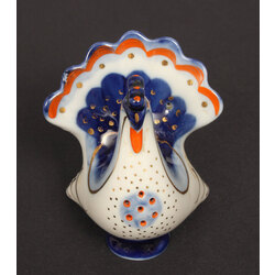 Porcelain figurine/spice cellar 