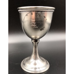 A silver cup