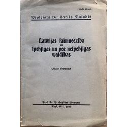 Latvijas saimniecība pie spējīgas un pie nespējīgas valdības.