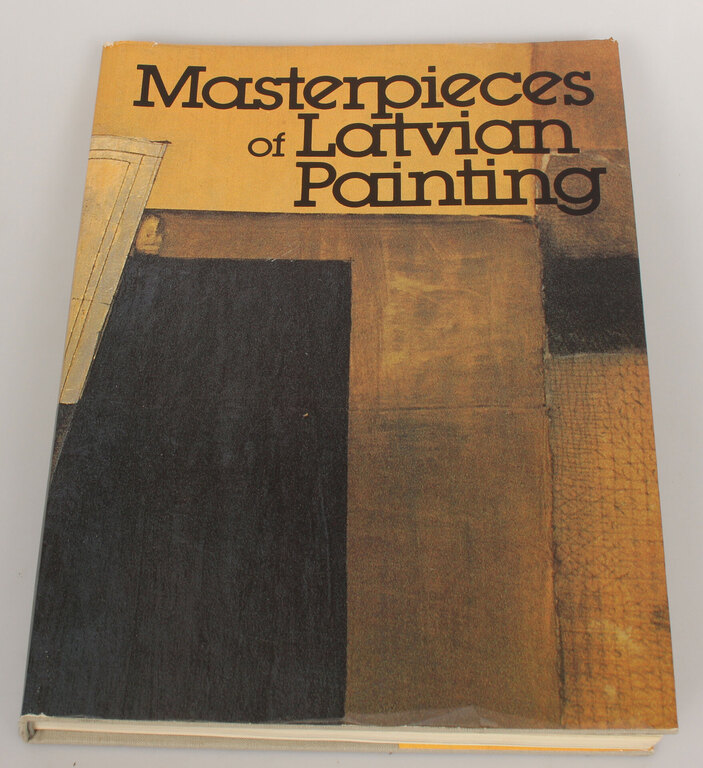 Книга ''Masterpieces of Latvian painting''