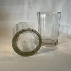 Shot glass - a small glass for alcoholic drinks. Maltsovsky factories. Rare hallmark. A couple in excellent condition