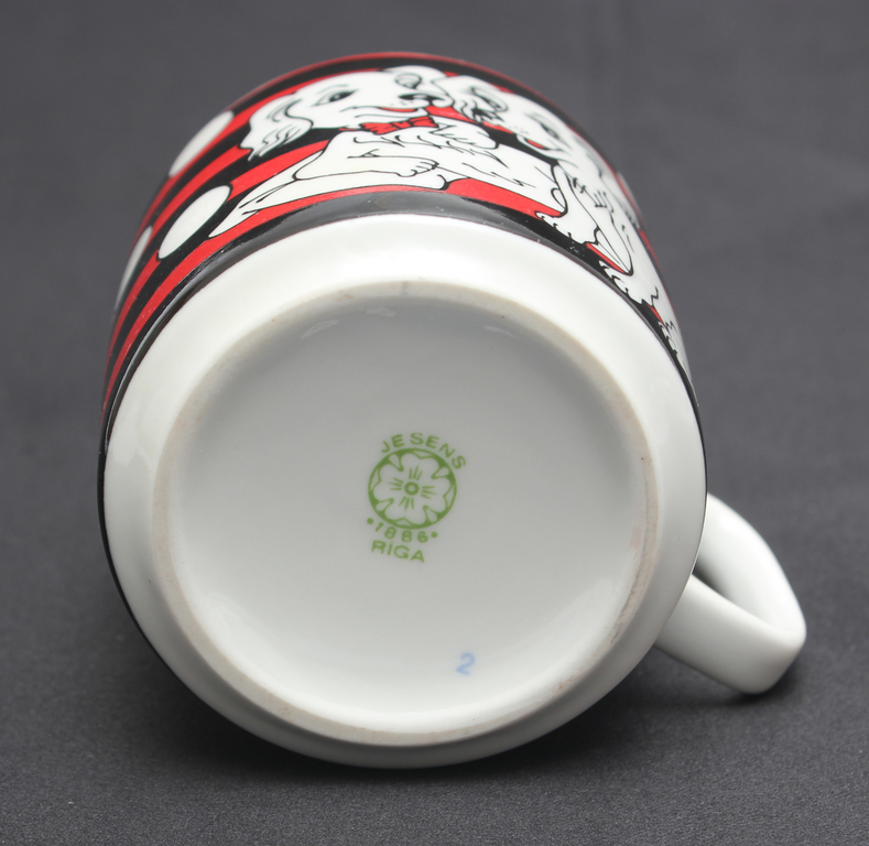 Jessen porcelain mug 