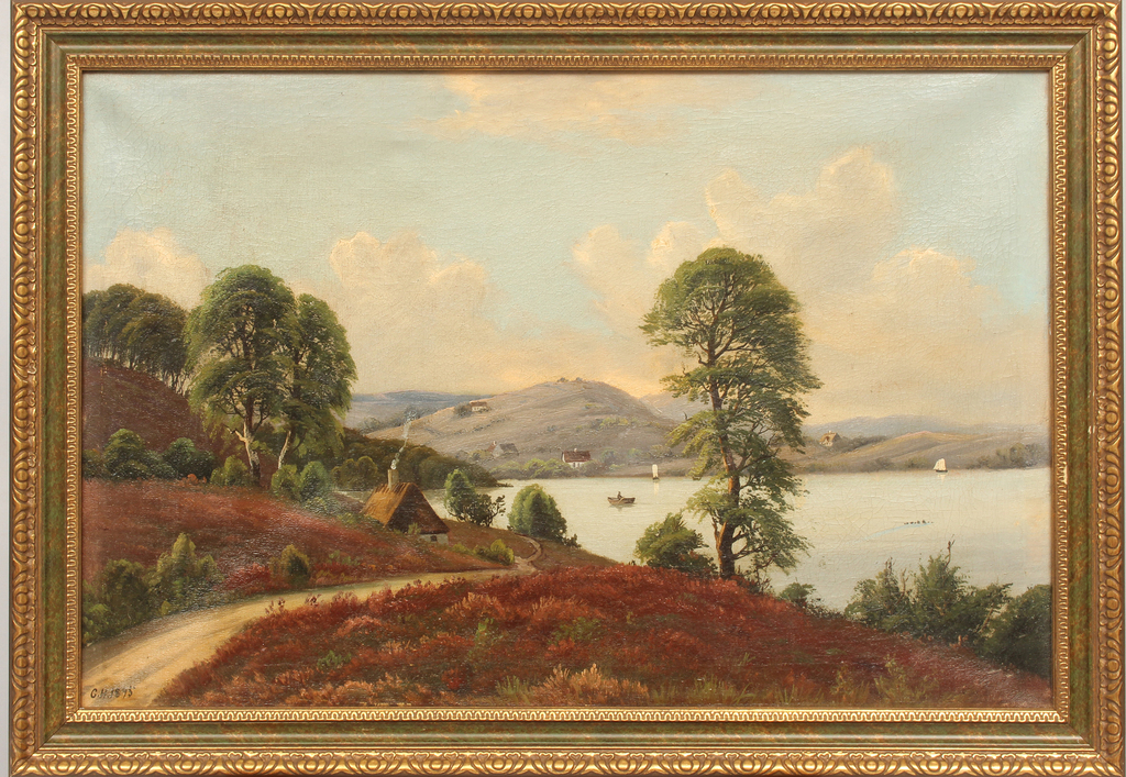 Landscape with lake