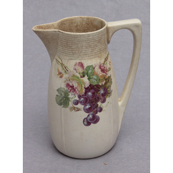 Faience juice jug