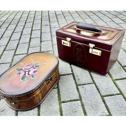 Two suitcases for jewelry or cosmetics Cartier