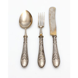 Silver cutlery