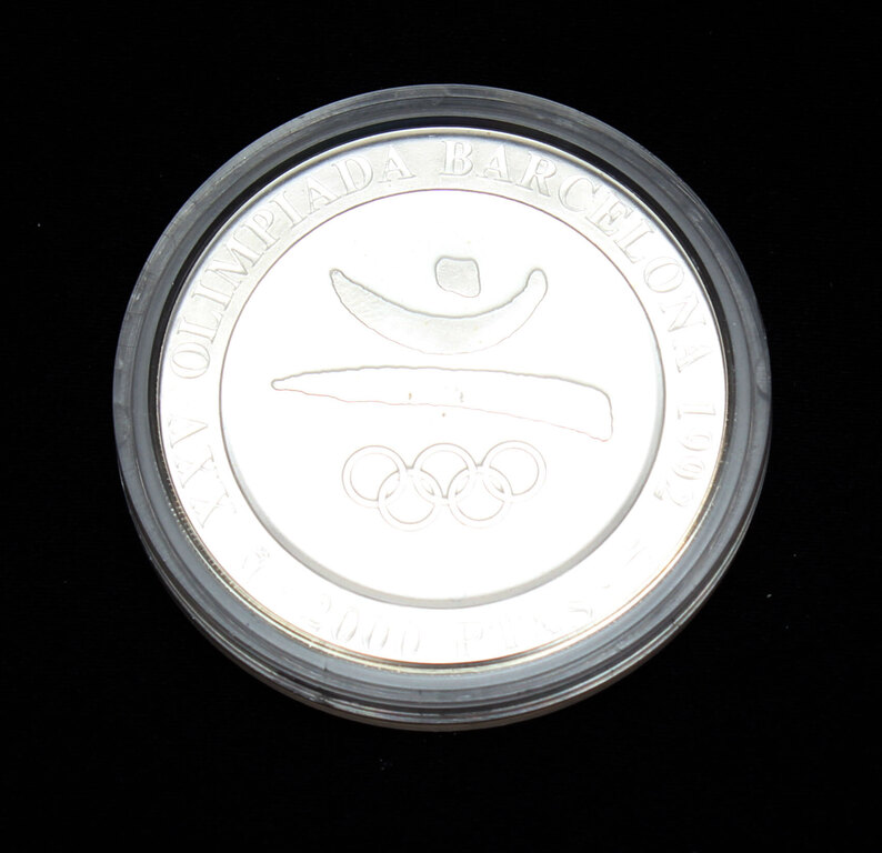 Coin of the Barcelona Olympic Games