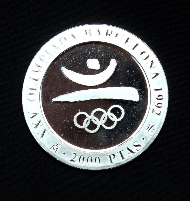 Coin of the Barcelona Olympic Games