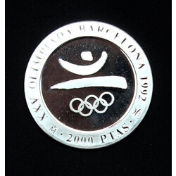 Coin of the Barcelona Olympic Games