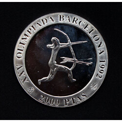 Монета Олимпийских игр в Барселоне.