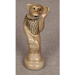 Porcelain figurine Monkey