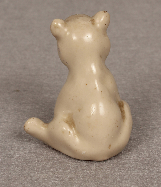 Porcelain figurine Beer cub