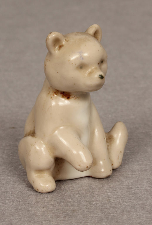 Porcelain figurine Beer cub