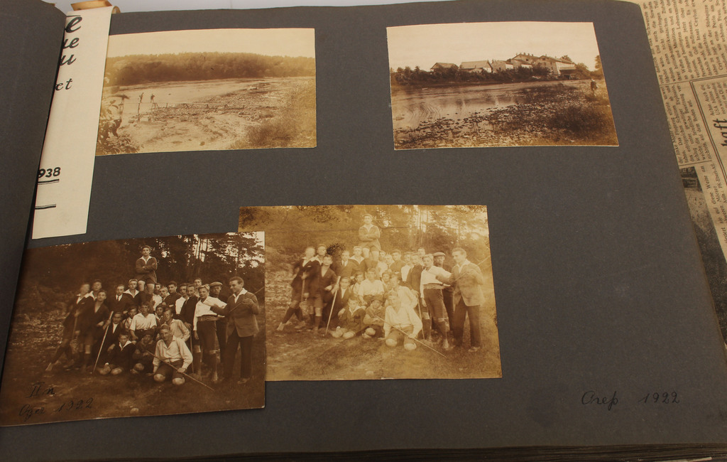 Collection of Osip Mandelstam's family photo album and documents