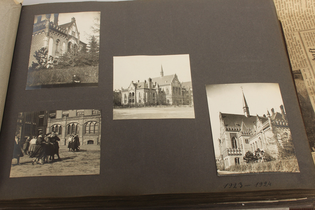 Collection of Osip Mandelstam's family photo album and documents