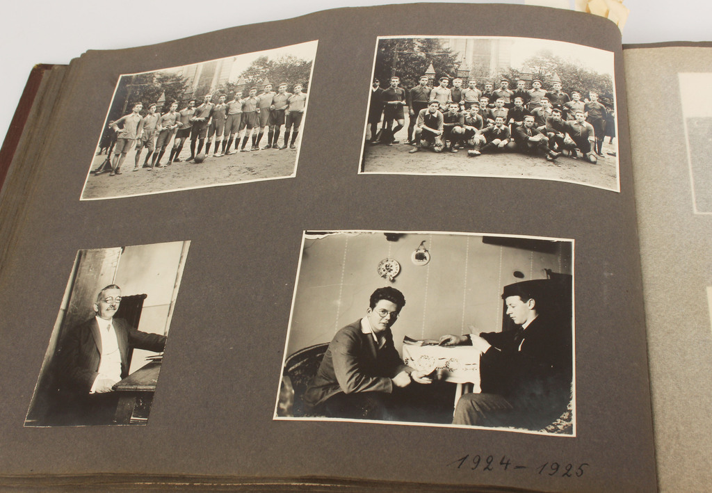 Collection of Osip Mandelstam's family photo album and documents