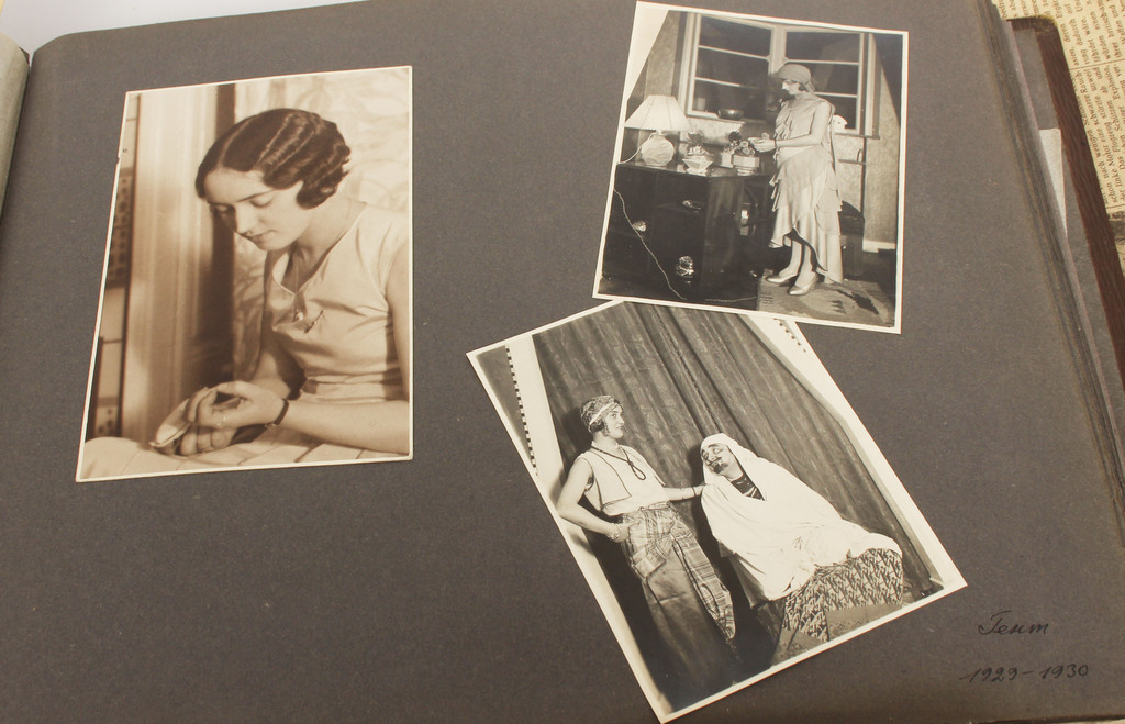 Collection of Osip Mandelstam's family photo album and documents