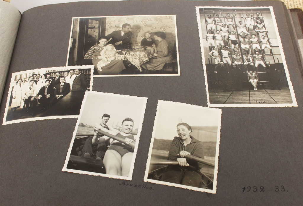 Collection of Osip Mandelstam's family photo album and documents