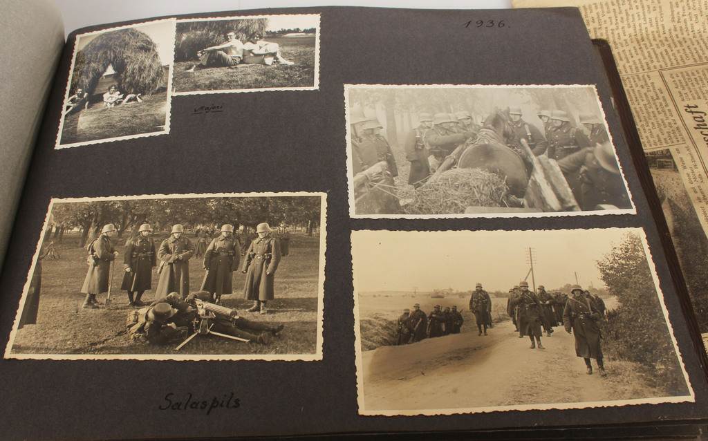 Collection of Osip Mandelstam's family photo album and documents