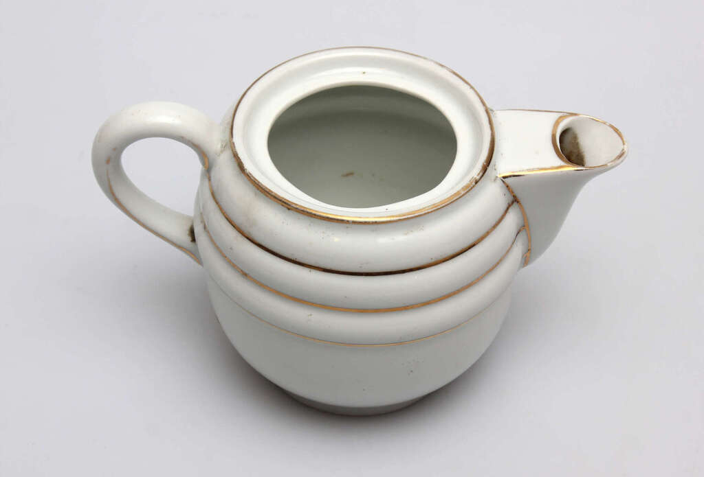 Kuznetsov porcelain can without lid