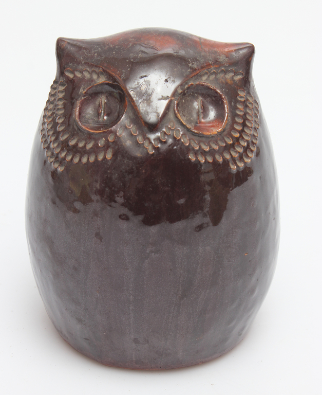 Ceramic whistler Owl