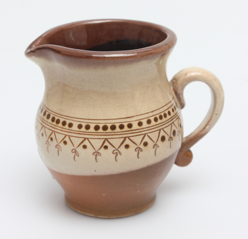 Ceramic milk jug