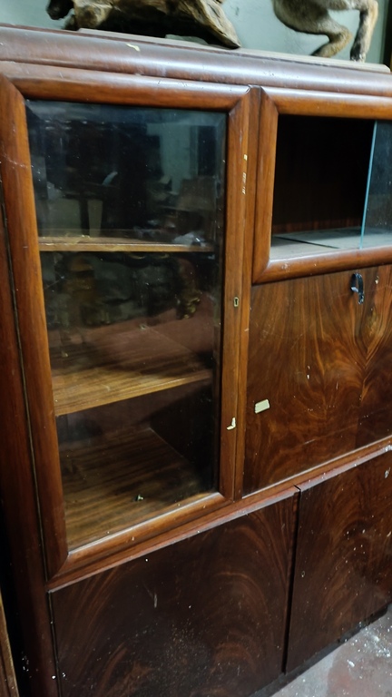 Mahogany veneered Art Deco sideboard