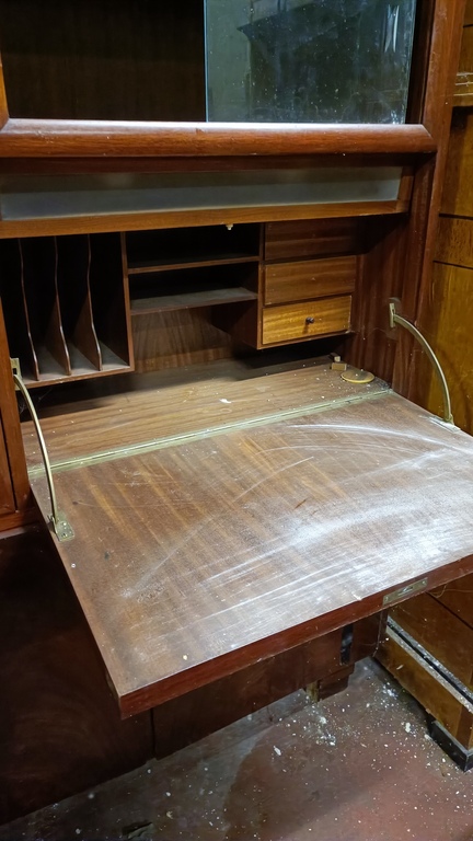 Mahogany veneered Art Deco sideboard