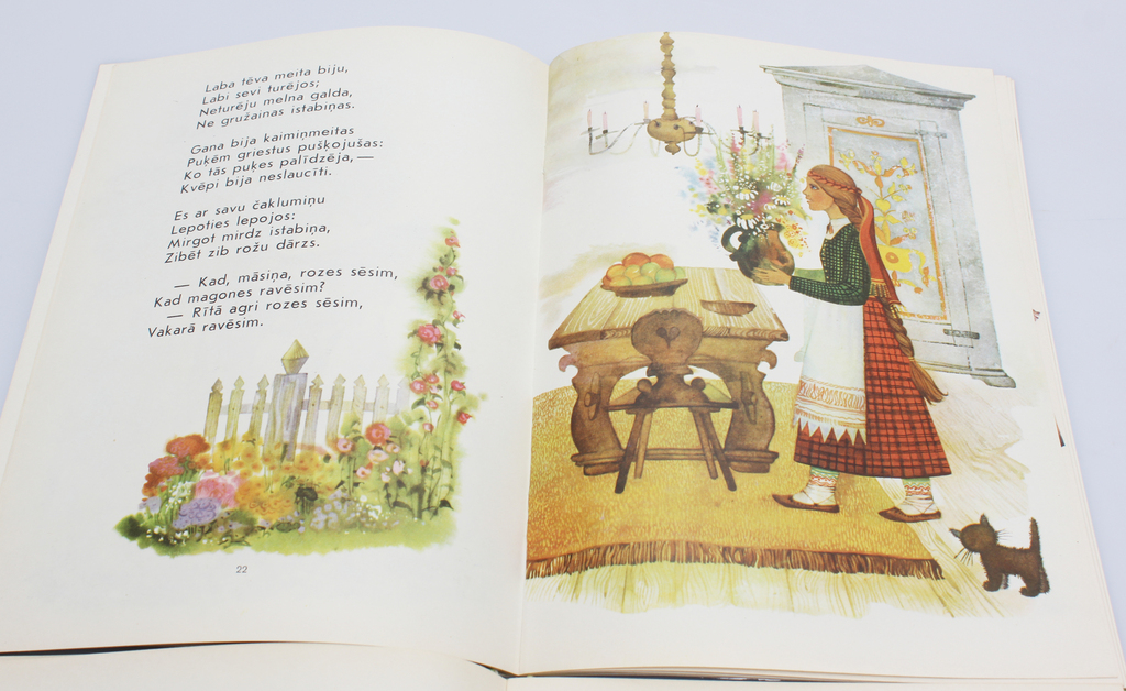 7 children's books in Latvian