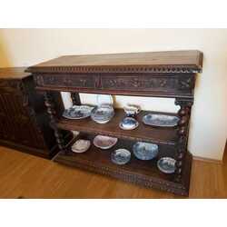 Sideboard with shelves