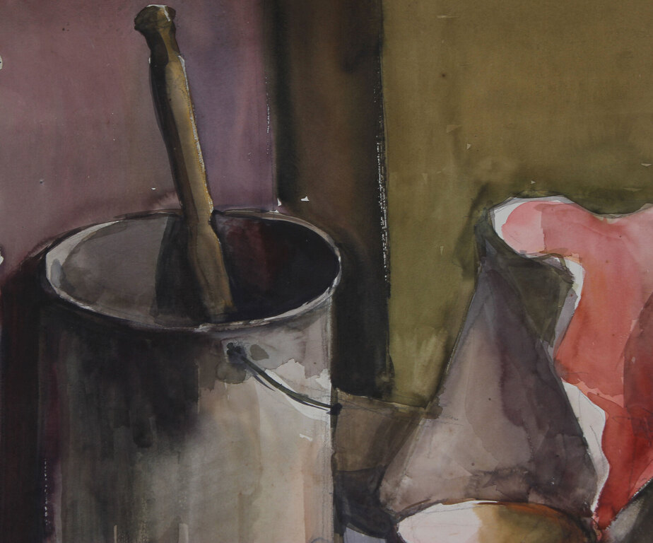 Still life with brushes